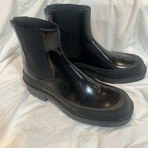 Alexander McQueen leather boots
